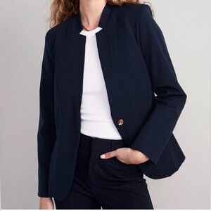 Old Navy Pixie Blazer, Navy Blue, Size M Tall, NWT
